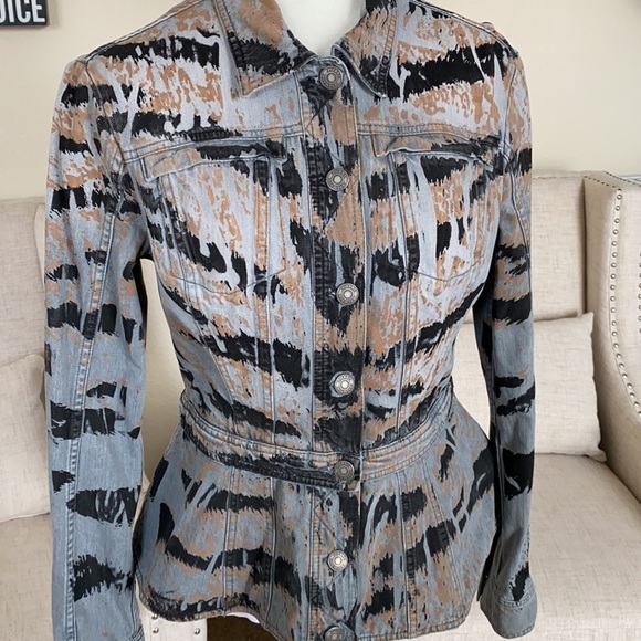 Pierre Balmain Stunning Denim Jacket Size EU30 (XS/S) - Picture 5 of 16
